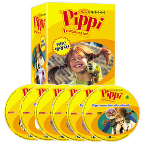 [DVD] New 말괄량이 삐삐 Pippi Longstocking 6종세트 : 세계의 명작! 보고 또 보고 자꾸 보고 싶은 베스트 코믹 시리즈!