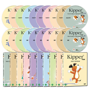 [DVD] 키퍼 Kipper 20종세트 : 전 세계 아이들이 좋아하는 유아 영어 최강의 캐릭터 키퍼!