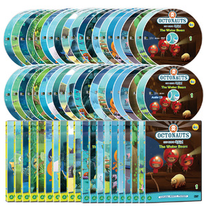 DVD] 바다탐험대 옥토넛 OCTONAUTS 3+4집 40종세트 (에피소드와 관련된 생물 포스터 2종 증정) 