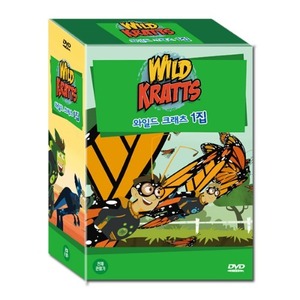 [DVD] 와일드 크래츠 Wild Kratts 1집 10종세트 미국 초등학교 교재로 활용!